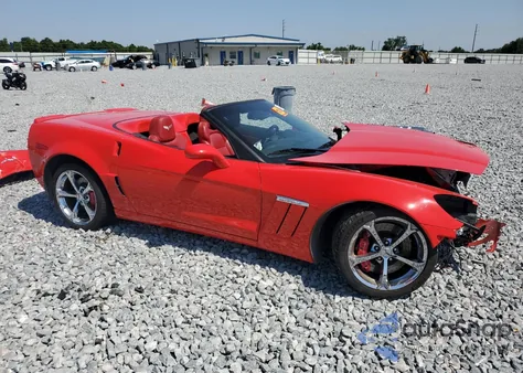 2013 Chevrolet Corvette Grand Sport из США, поврежденный, VIN 1G1YW3DW5D5101103